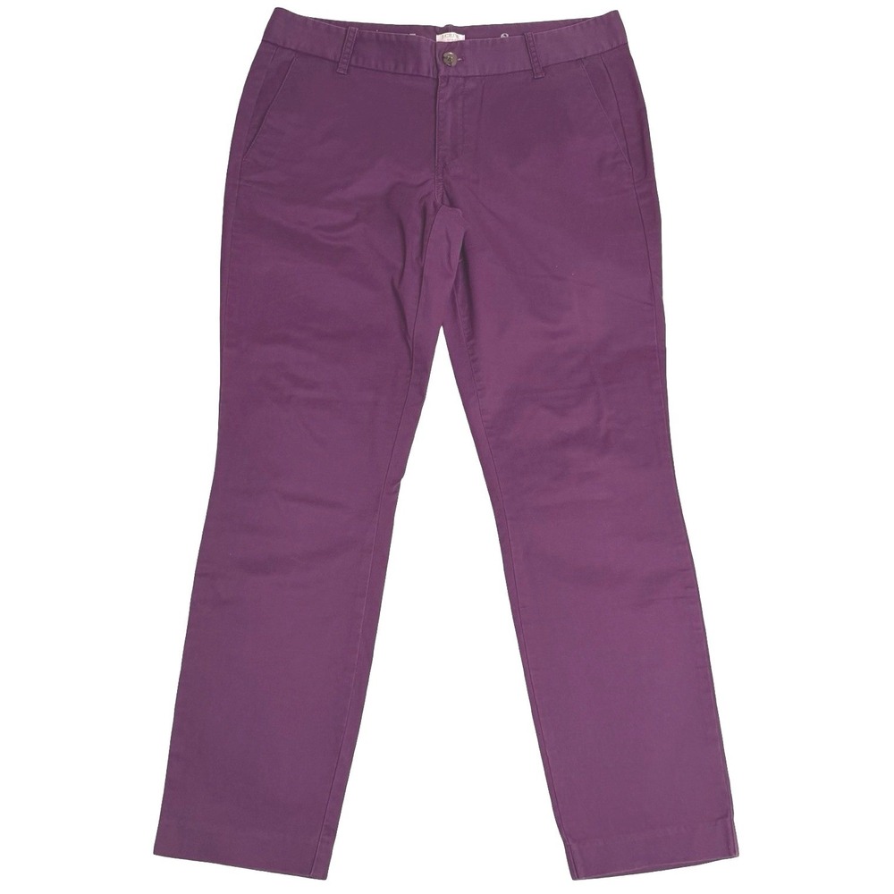 J.Crew Frankie Chino Pants - Plum Purple - Size 8